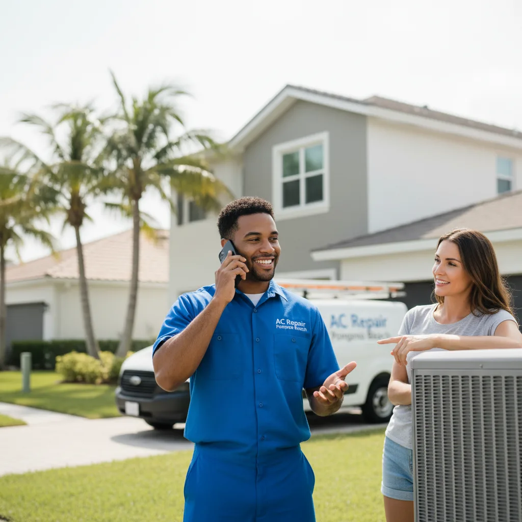 AC Repair Pompano Beach customer support in Jamesville